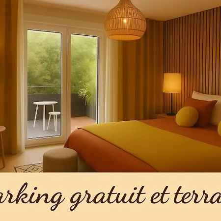 Lejlighed Petit Cocon Des Rives Proche Stanislas-terrasse & Parking Gratuit Nancy